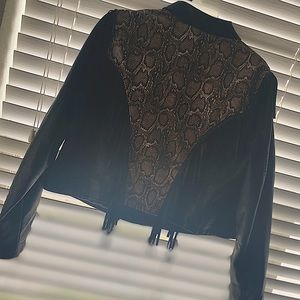 Black Fringe Jacket